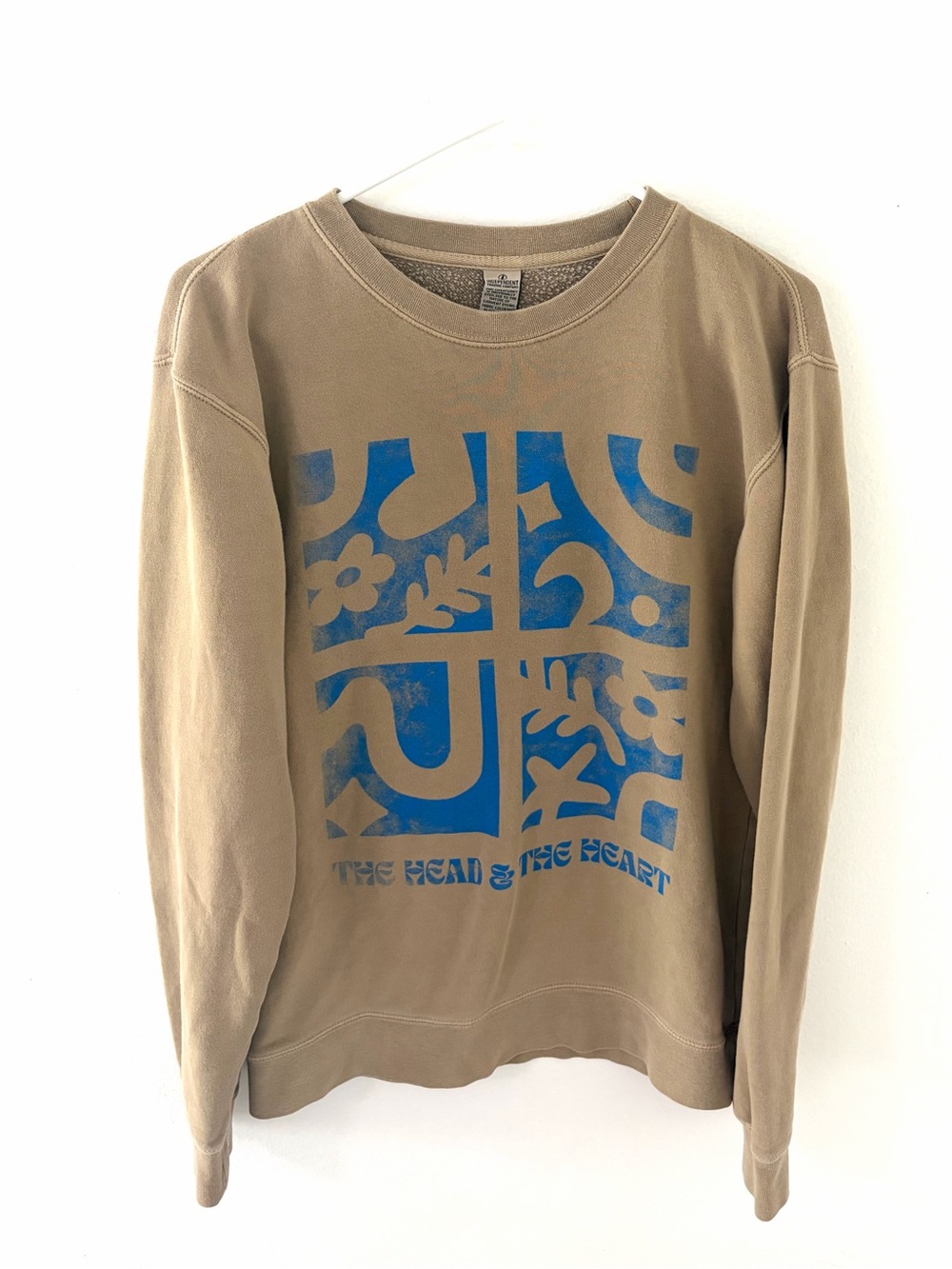 Unisex Independent Trading Company The Head and the Heart Crewneck, Size: Small